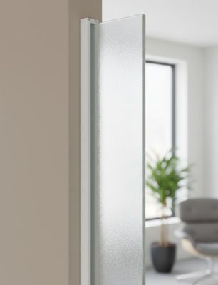 Profilé de finition PVC blanc épaisseur 3,5 mm 1 m CQFD