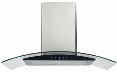 Hotte aspirante cheminée Aurora3 inox 90 cm