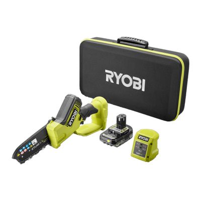 Elagueur à main à batterie avec batterie RYOBI