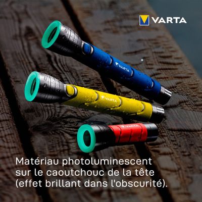 Lampe torche aluminium 235 Lumens SPORT avec piles - VARTA