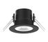 Spot LED encastrable salle de bain IP65 et BBC dimmable Noir - EF5 ARIC