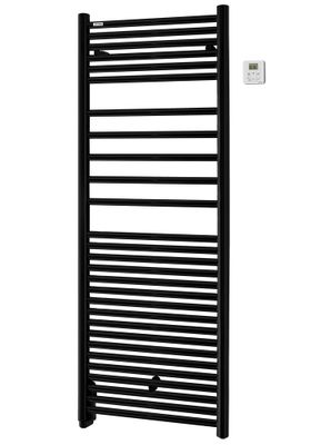 Sèche-serviettes à inertie fluide Angora 750 W Noir Mat ACOVA