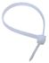 Colliers autobloquants incolores 3,6 x 300 mm par 25