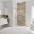 Panneau mural de douche 100x255 cm parement clair DecoDesign Décor - SCHULTE