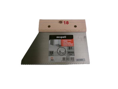 Couteau à colle type B1 pour revêtements sols NESPOLI