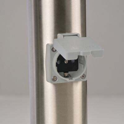 Borne extérieur E27 avec prise de courant Davis IP44 20W - COREP