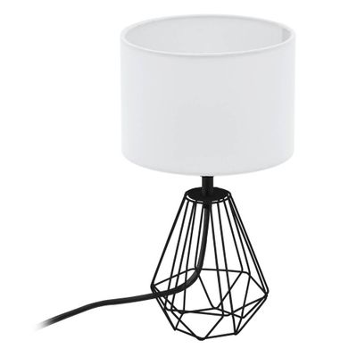 Lampe à poser E14 Carlton 2 noir 60W - EGLO