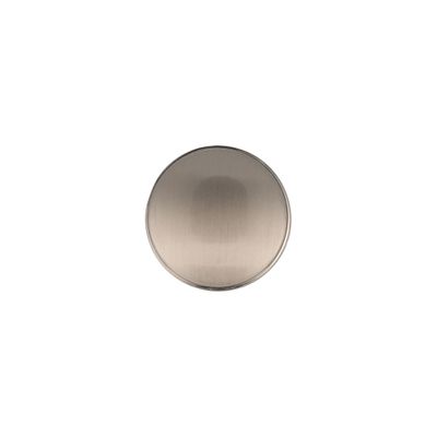 Bouton de meuble cylindrique nickel satiné diamètre 33 mm REI