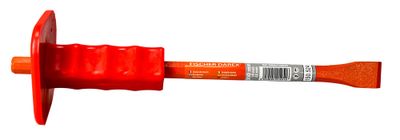 Ciseau de maçon 300 mm + pare coup FISCHER DAREX