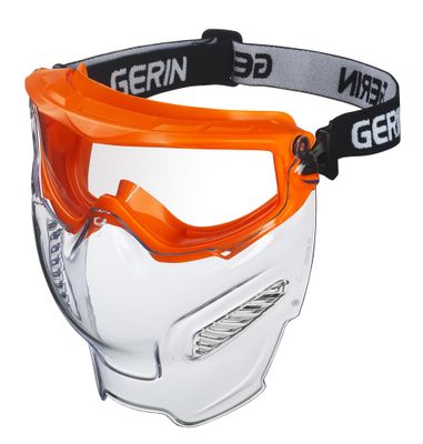 Combo lunettes et masque écran facial GERIN