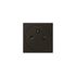 Prise 2 pôles + terre surface finition noire mat Mosaic LEGRAND