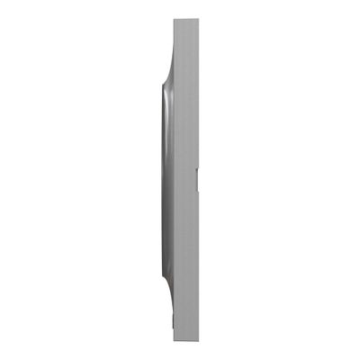 Plaque de finition 2 postes aluminium - Odace 2011 Styl SCHNEIDER ELECTRIC