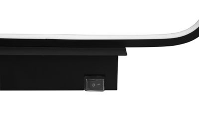 Applique murale LED Gianni noir 2700 lumens blanc chaud - TRIO