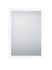 Miroir KIM 48x68 cm blanc - MIRRORS AND MORE