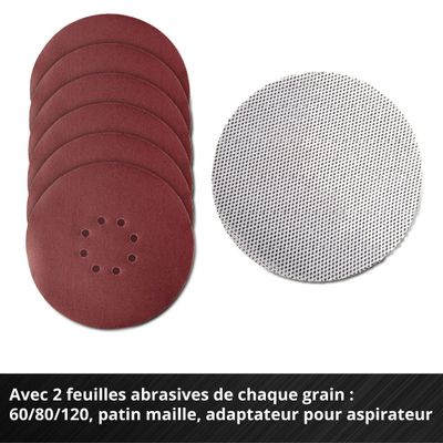 Ponceuse à plâtre sans fil TE-DW 18/225li BL EINHELL