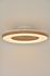Ventilateur de plafond silencieux avec lumière LED + télécommande Blanc/bois Ø60cm - Zuma COREP