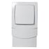Interrupteur va-et-vient pour moulure 12,5mm Blanc - Les apparents LEGRAND