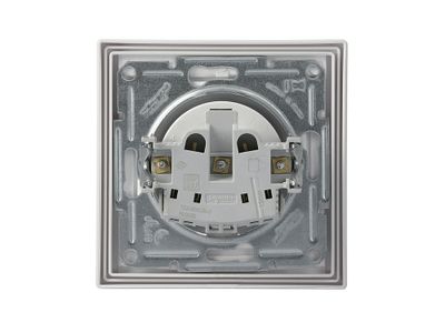 Prise 2 pôles + terre IP44 blanc - Asfora SCHNEIDER ELECTRIC