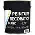Peinture de décoration intérieur blanc satin 2,5 L - TDP