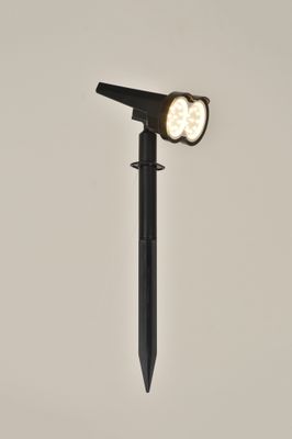 Spot à piquer solaire LED Wally noir IP65 80 lumens  blanc neutre - COREP