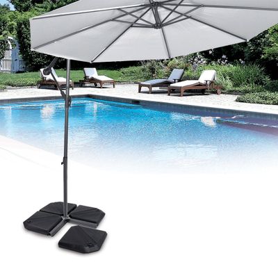 Pied de parasol à remplir pour parasol deporté EDA