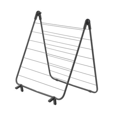 Séchoir baignoire Nevis 7m col noir mat onyx - METALTEX