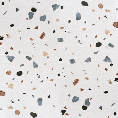 Carrelage sol intérieur effet Terrazzo 60 x 60 cm rectifié paquet de 1,08 m²