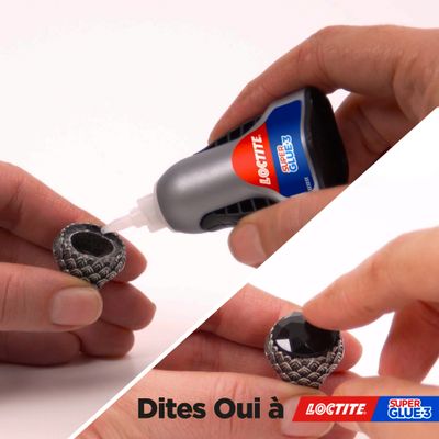 Colle de réparation Super Glue-3 Control Multi-matériaux liquide tube 3 g - LOCTITE