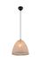 Suspension E27 Kibito tissu naturel 10W - TRIO