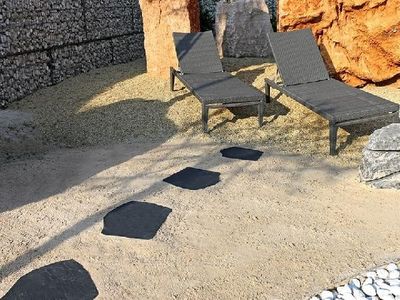 Pas japonais gris ARDESIA 42 x 36 cm GRANULATI ZANDOBBIO