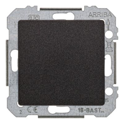 Interrupteur poussoir anthracite Delta Line - SIEMENS