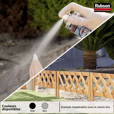 Spray d'étanchéité Waterproof gris 300 ml RUBSON