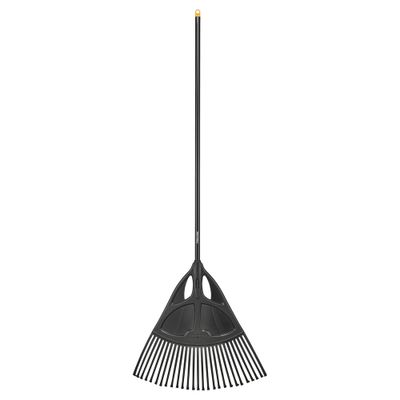 Balai à feuille XL Solid manche métal, largeur 63cm 27 dents