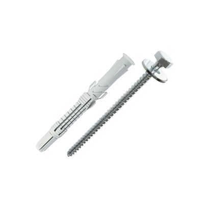 Chevilles nylon prolong 12 x 120 mm avec vis tête hexagonale 9 x 125 mm par 10 SPIT