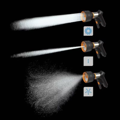 Pistolet 3 jets gachette à l'avant FiberComp