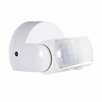 Détecteur de mouvement infrarouge blanc IP65 - TIBELEC