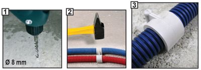 Attaches FIX-ring diamètre 25 mm par 25 ING FIXATIONS