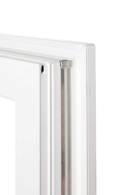Fenêtre PVC 1 vantail hauteur 75 x largeur 80 cm tirant droit