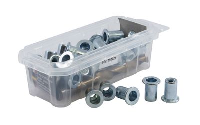 Écrous à sertir tête plate M6 - FISCHER DAREX