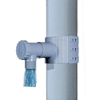 Collecteur récupérateur d'eau de pluie gris - FITT