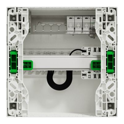 Coffret de communication grade 2TV 4 RJ45 - Resi9 Connect SCHNEIDER ELECTRIC