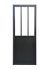 Porte coulissante noire esprit atelier l.83cm SMIS