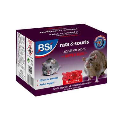 Anti-nuisibles Supra Bloc 300 gr - BSI