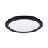 Plafonnier LED salle de bain IP44 1100 lumens lumière blanc variable Ø19cm Noir - Atria Shine PAULMANN