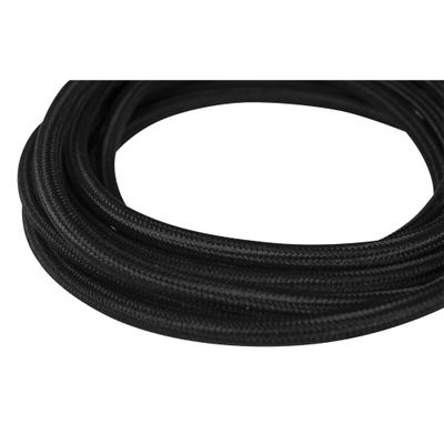 Câble électrique textile 2 x 0,75 mm² pour luminaire 3 m noir - TIBELEC