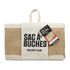 Sac à bûche en jute RUECAB
