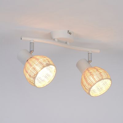 Réglette métal naturel E14 2x40W CALANQUES COREP