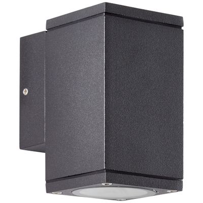 Applique extérieur GU10 Hally anthracite IP44 10W - BRILLIANT