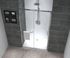 Porte de douche coulissante 120x195 cm profilé chrome verre transparent 6 mm Serenity - OCEA