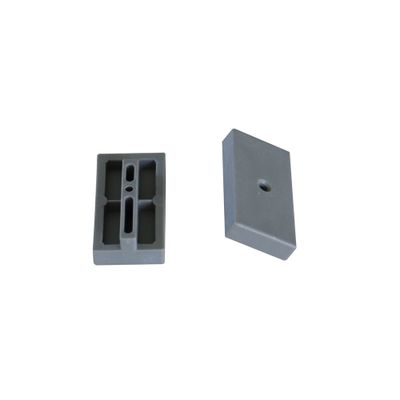 Lot 200 clips de fixation plastique lame terrasse composite grise WPC - SAB COMPOSITES